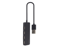 Gembird HUB USB 2.0 4-porty, czarny - 1351745 - zdjęcie 1